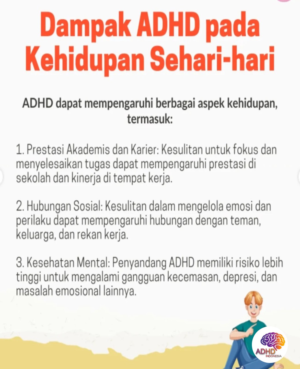 ADHD dan Hubungan Sosial Anak di Lingkungan Sekolah di Kabupaten Pacitan