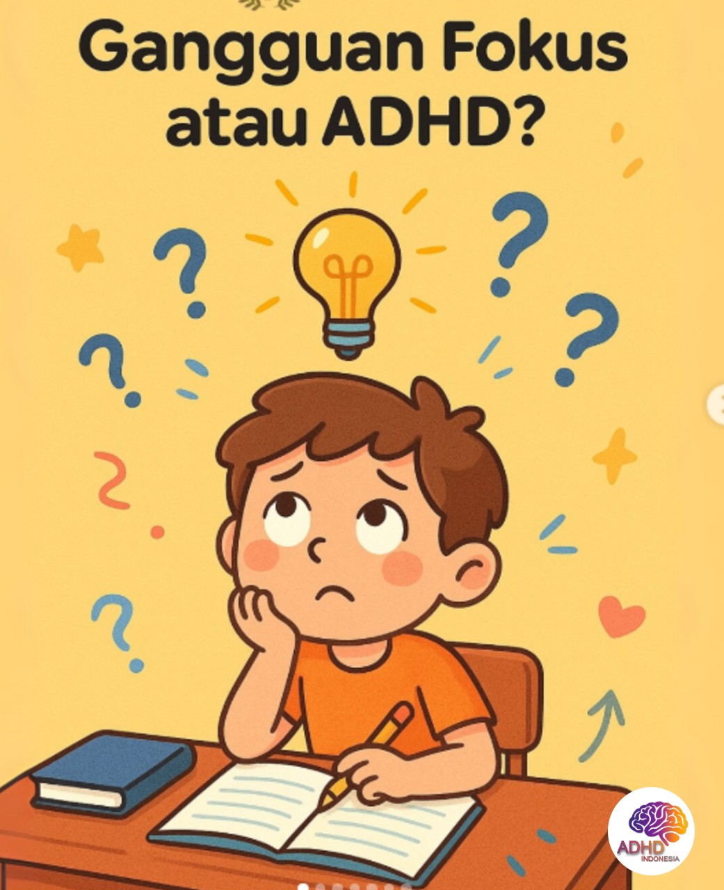 ADHD dan Kesulitan Fokus Anak: Edukasi untuk Keluarga di Kabupaten Pacitan
