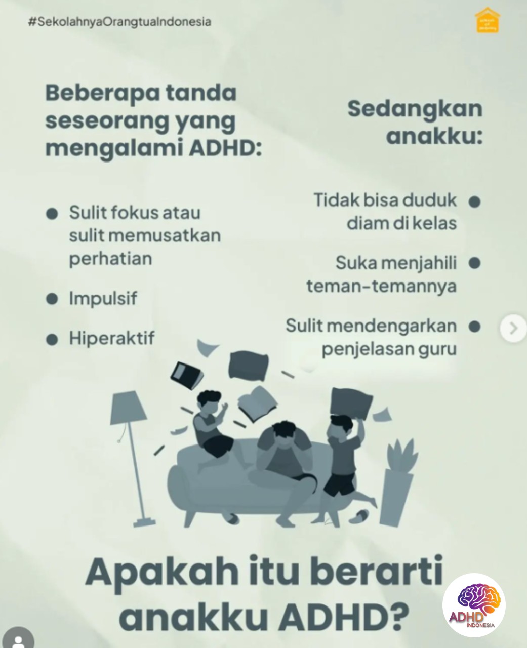Ciri dan Gejala ADHD pada Anak Usia Dini di Kabupaten Pacitan